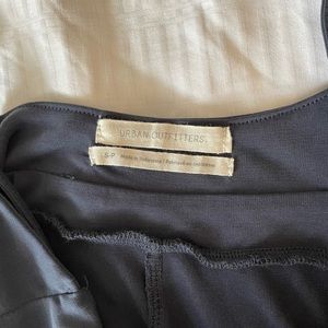 Navy blue urban outfitters tie romper